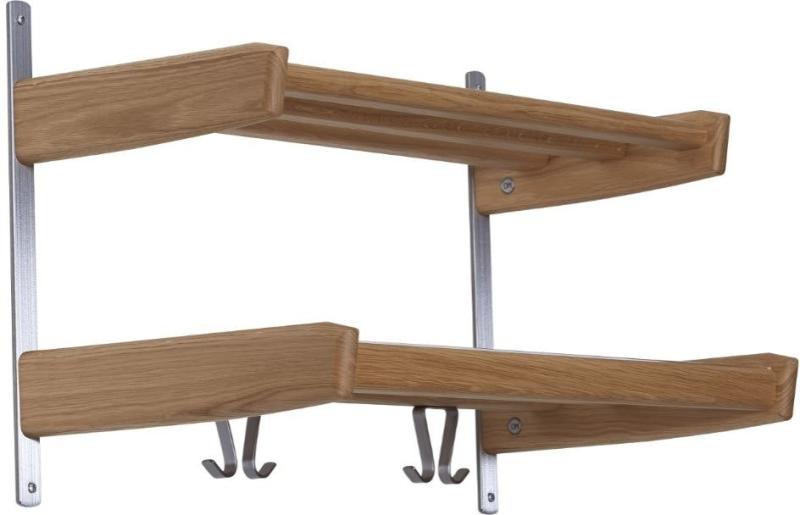 Meja Hattehylde i Olieret Egetræ - Elegant Design