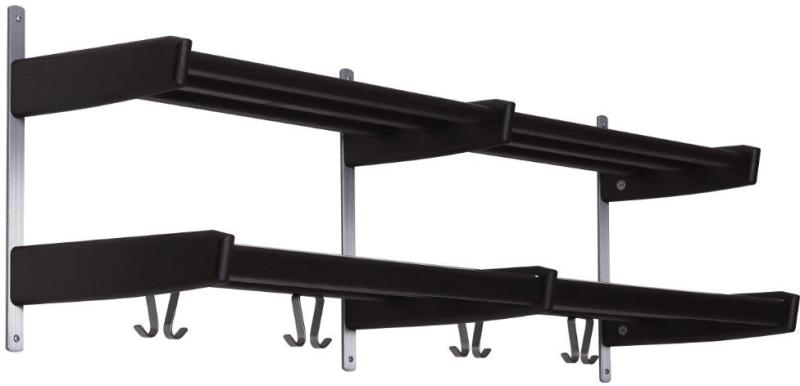 Meja Hattehylde i Sortbejdset Egetræ - Elegant Design