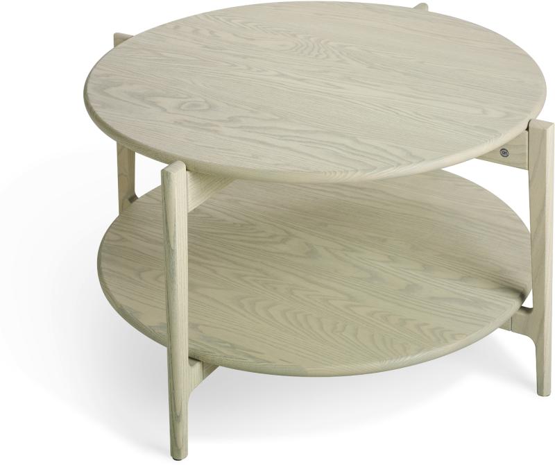 Leia Sofabord i Gråolieret Ask - Elegant Design