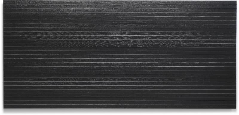 Altea Sengegavl i Sortbejdset Ask - Elegant Design
