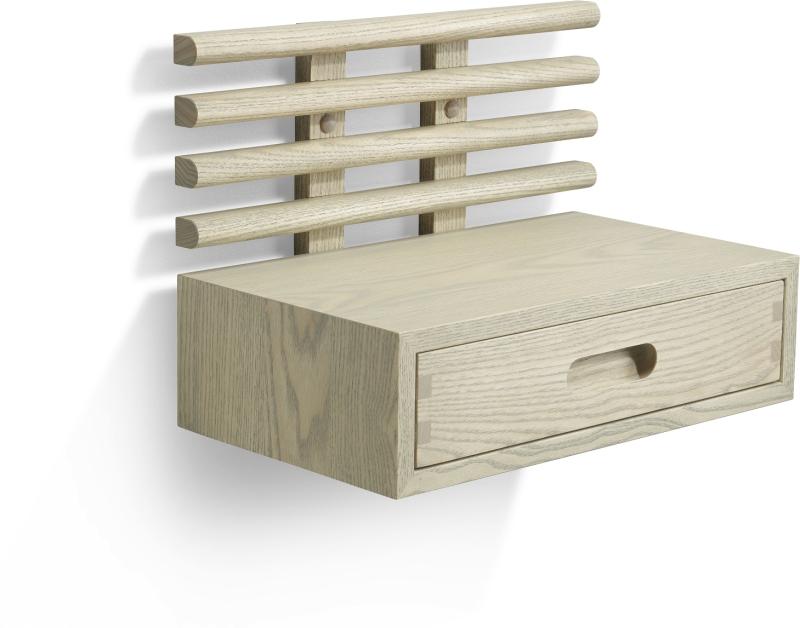 Zana Sengebord i Gråolieret Ask - Elegant Design