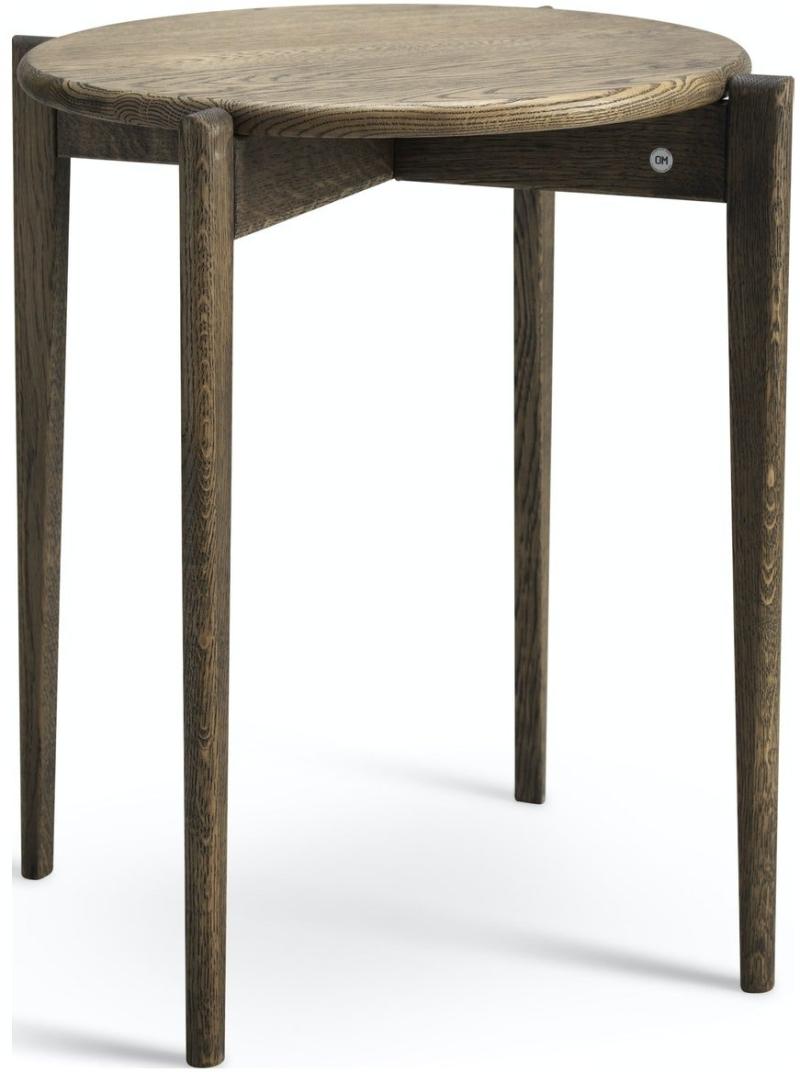Tilia Småbord i Røget Egetræ - Elegant Hjørnebord