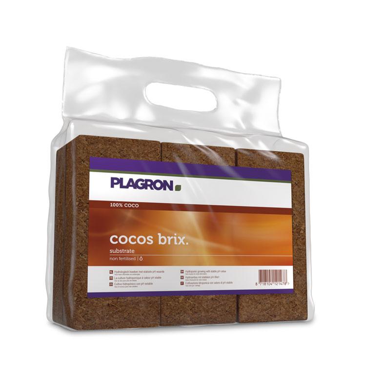 Kokosmuld Plagron Cocos Brix 6x9l - Økologisk Gromedie