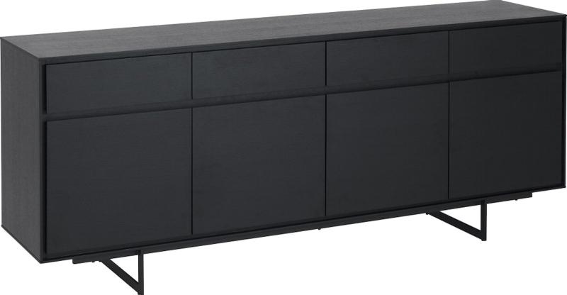 Elegant Wansford Skænk i Dybsort - Sophistikeret Design