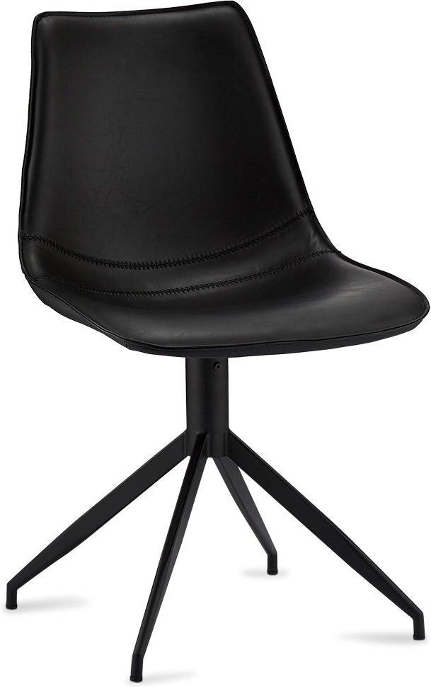 Montrose Spisebordsstol i Sort - Stilfuld Minimalisme