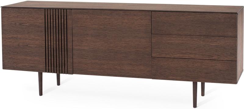 Joel  Skænk  Røgbejdset  H70x42x180