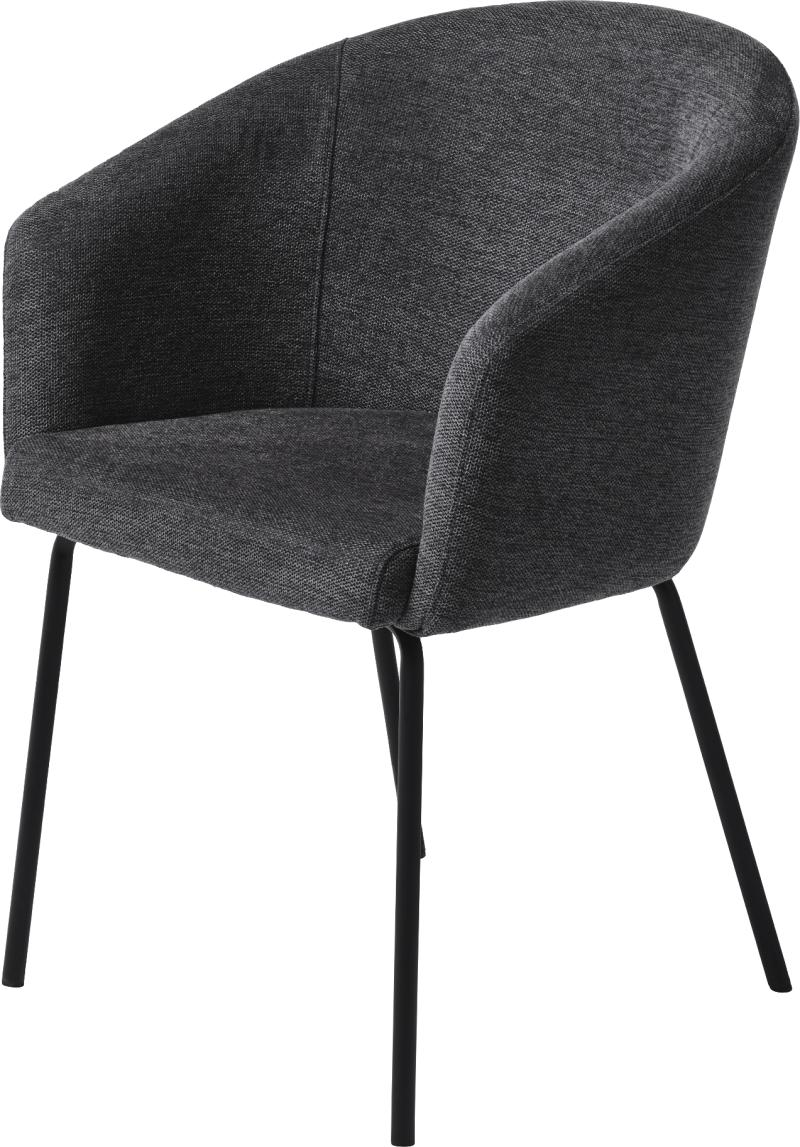 Elegant mørkegrå spisebordsstol fra Easton - Komfort og stil
