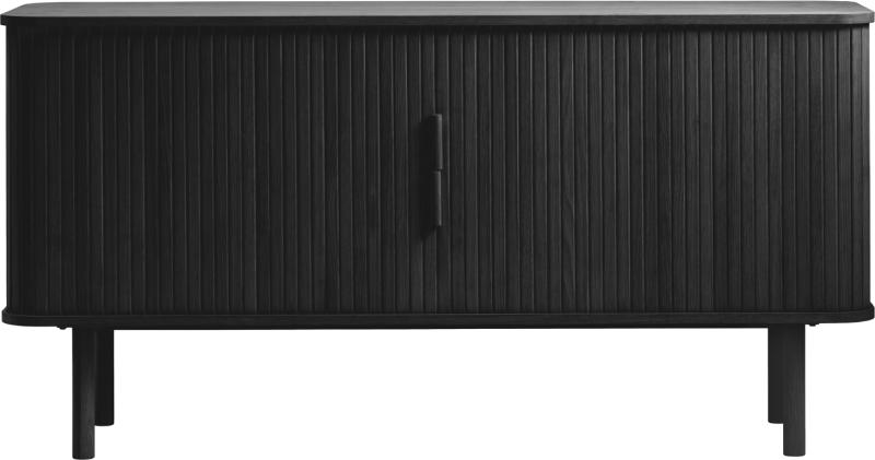 Cavo  Skænk  Sort  H76x160    Egetræ