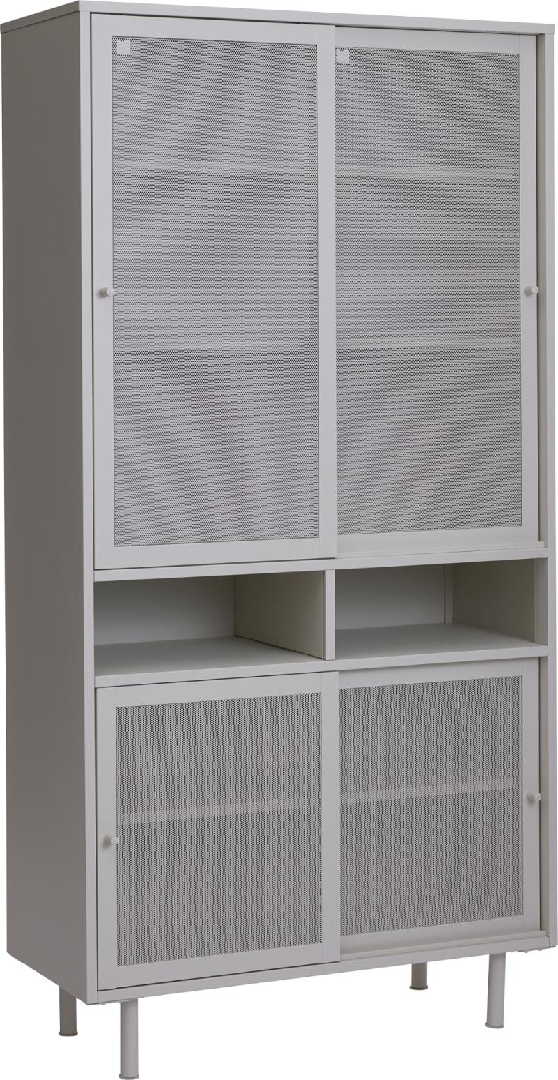 Veep Skab i Hvid Metal - Elegant Design til Dit Hjem