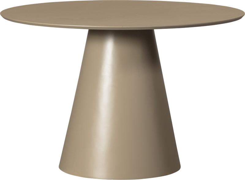 Jorre Rundt Spisebord i Militærbrun - Elegant Design