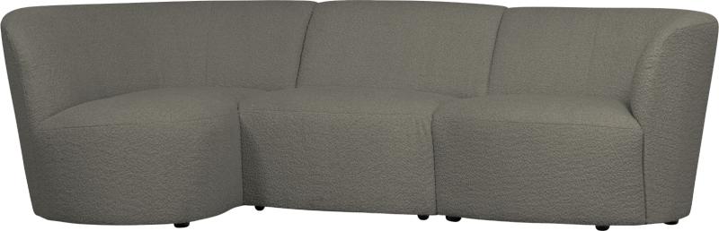 Coco 3-personers Sofa Venstre, Varm Grøn - Stilfuld Komfort
