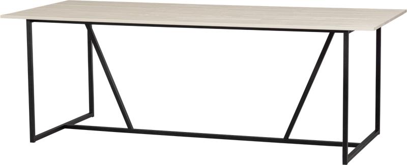 Silas Rektangulært Spisebord i Grå - Moderne Design