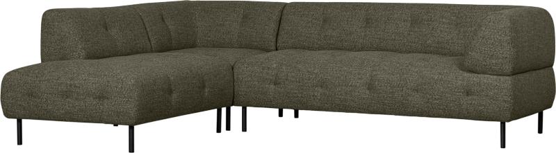 Lloyd Venstrevendt Hjørnesofa i Grøn - Elegance til Stuen