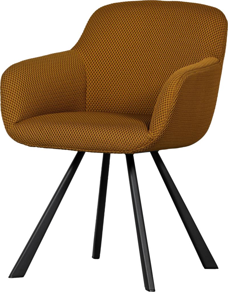 Juno Spisebordsstol i Rust - Elegant Design til Spisestuen