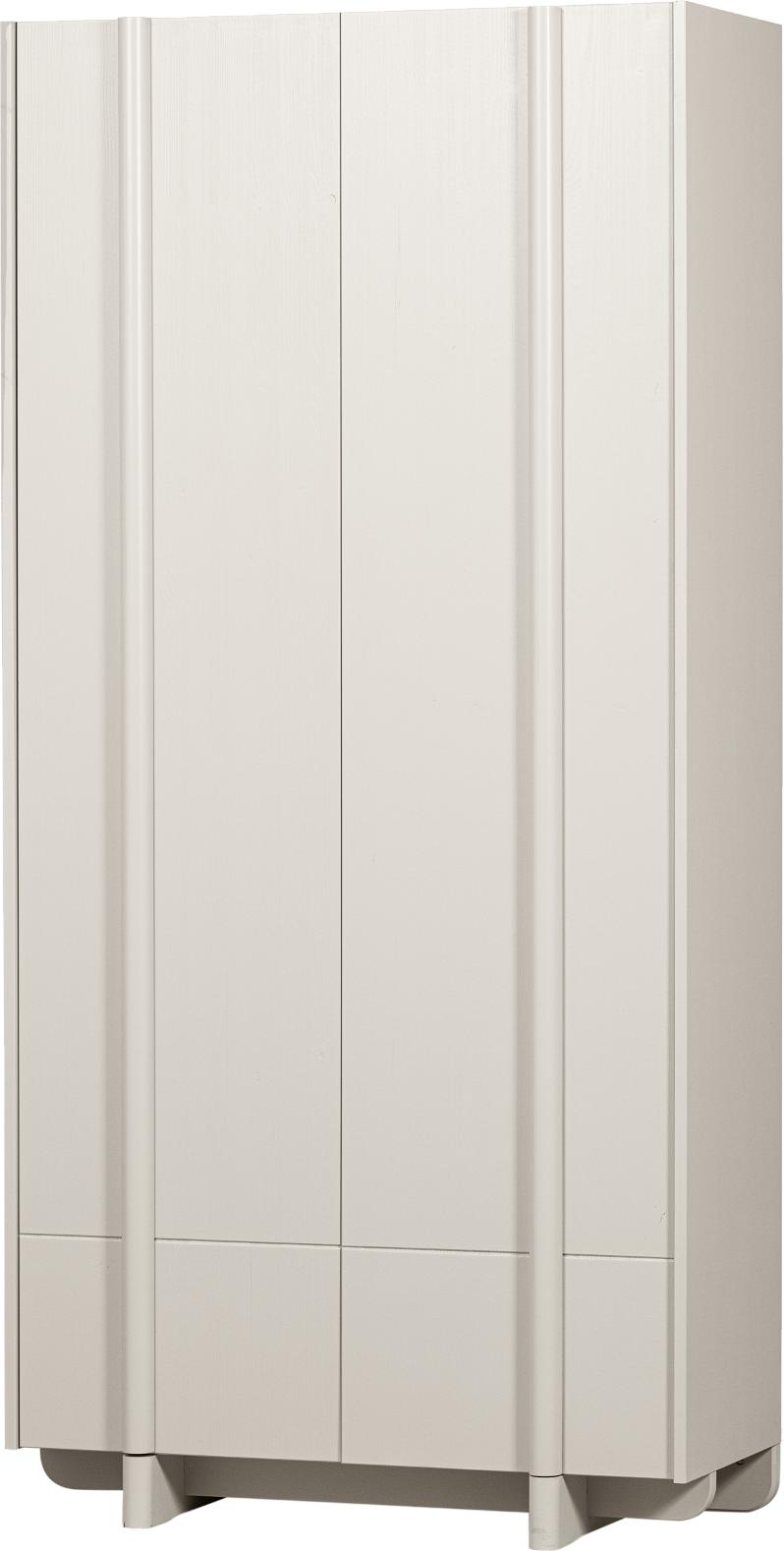 Basu  Vægskab  Grå  H210x46x101    Fyrretræ