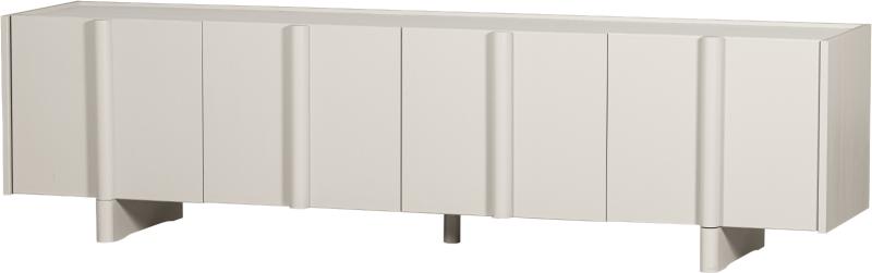 Basu TV-bord i grå - Skandinavisk design til stuen