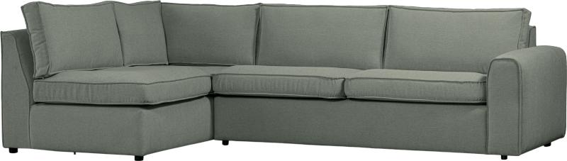 Freek Venstrevendt Hjørnesofa i Lys Denimblå  - Fantastisk Tilbud!