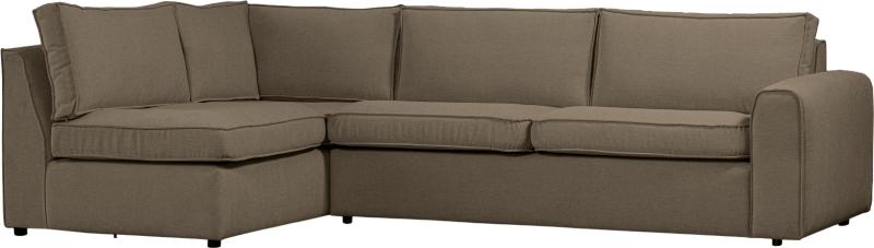 Freek Hjørnesofa Venstrevendt Mørkt Sand H80x175x284
