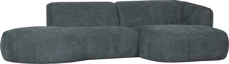 Polly Højrevendt Hjørnesofa i Blå Grøn - Moderne Design