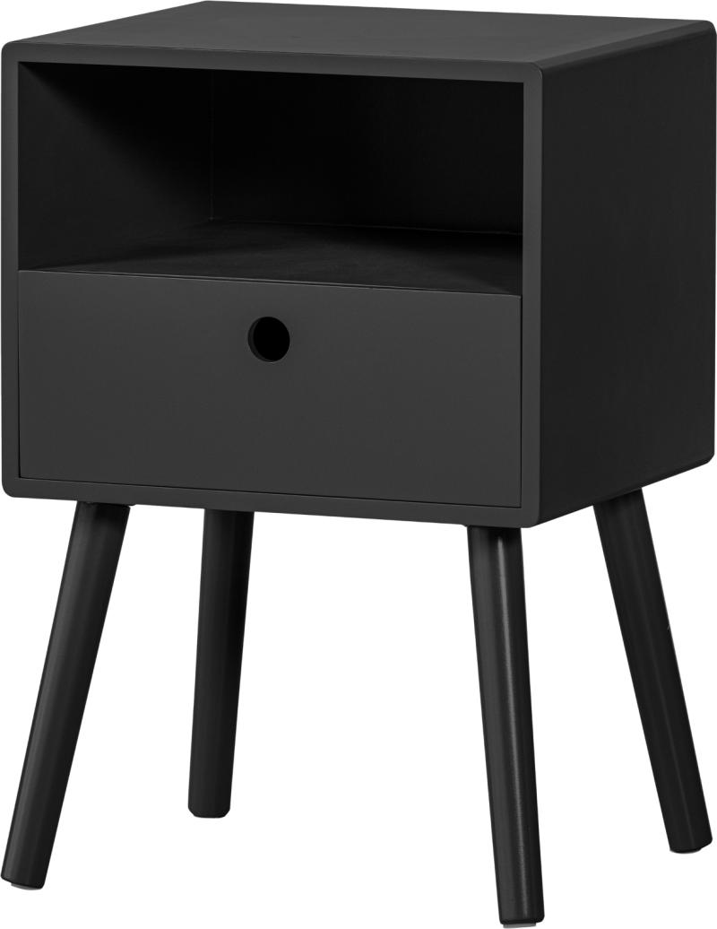 Collection Ozzy Sengebord i Sort - Perfekt til Soveværelset