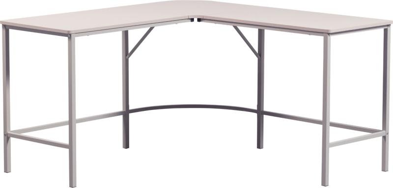 Collection Mike Skrivebord i Grå - Elegant Hjørnebord