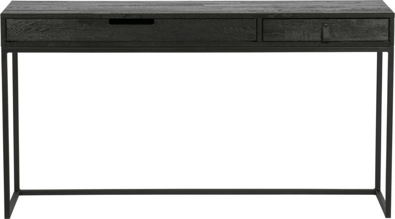 Silas Skrivebord i Sort - Moderne Design til Kontoret