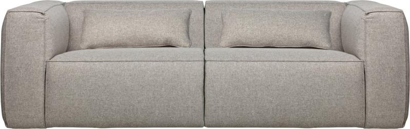Moderne 3,5-personers Lysegrå Sofa med Puder fra WOOOD
