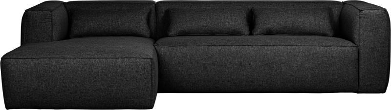 Bean Hjørnesofa Venstrevendt i Sort - Elegant Design