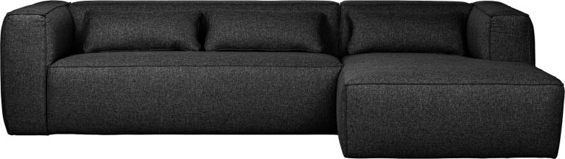 Mørkegrå Hjørnesofa fra Bean - Højrevendt Design