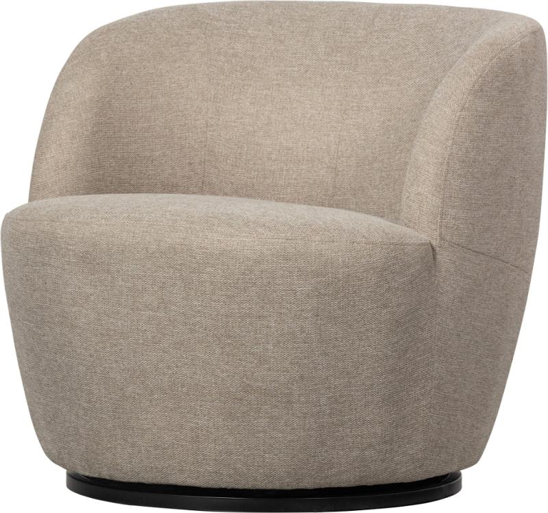 Serra Loungestol i Sandfarve - Elegant Design til Stuen