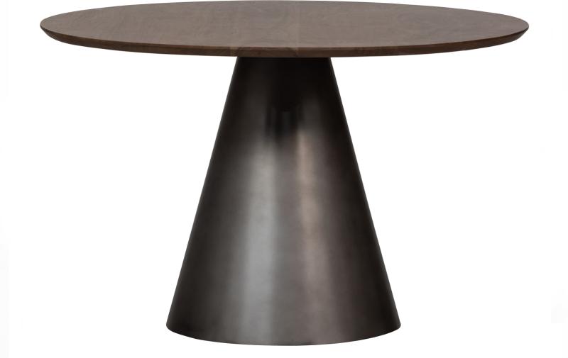 Maggie Spisebord i Sort Metal og Træ - Elegant Design