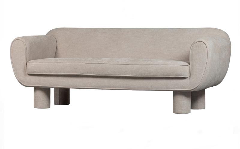 Bodi 2-personers Sofa i Natur - Elegance til Stuen
