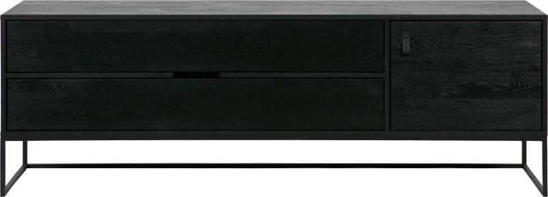 Silas   -bord  Sort  H61x44x180    Ask