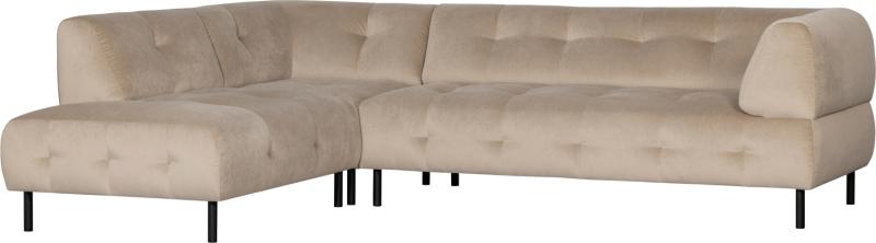 Lloyd Venstrevendt Hjørnesofa i Beige - Stilfuld Komfort