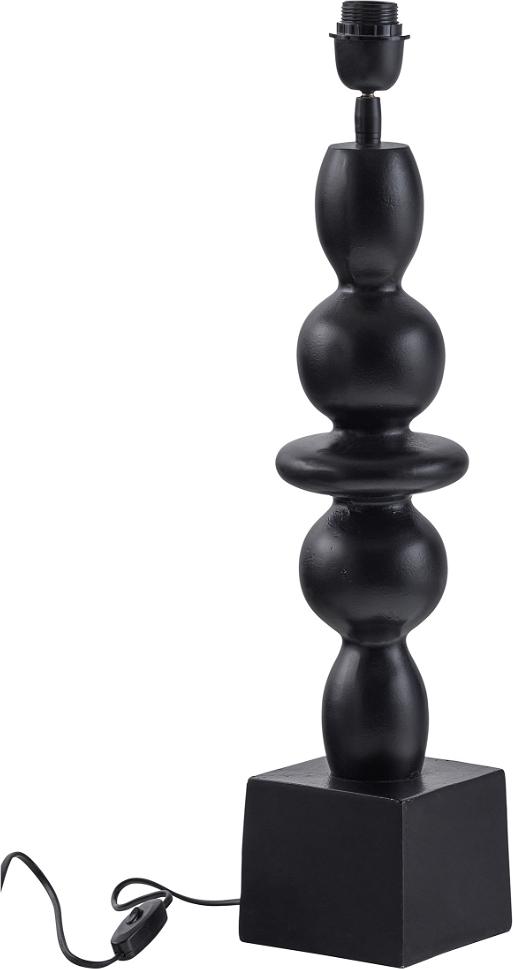 Chrissie Lampefod i Sort - Elegant Design til Dit Hjem