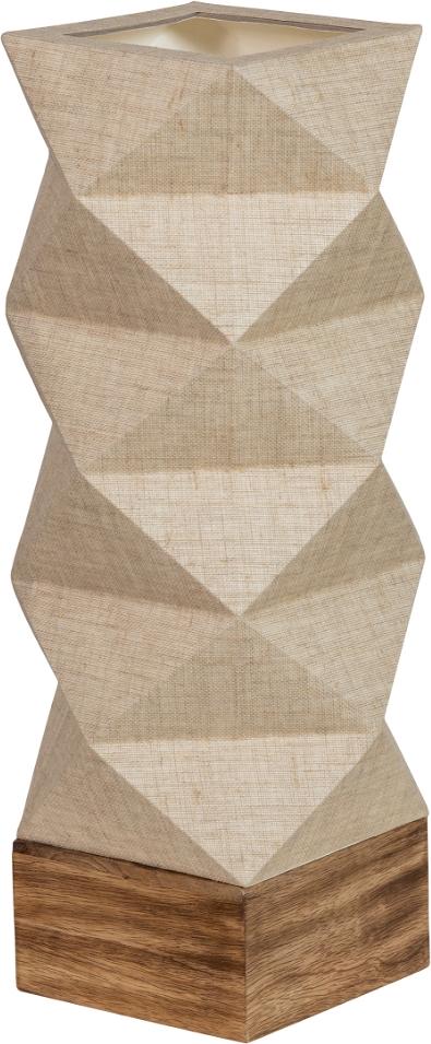 Brett Bordlampe Natur H43x19x19