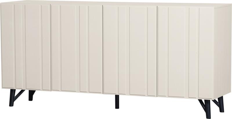 Miller  Skænk  Hvid  H85x181x46    Fyrretræ