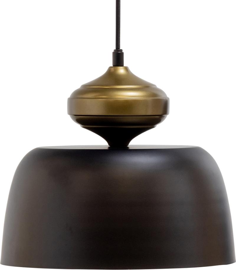 Linne Pendel Lampe Sort H34x31x31 Metal