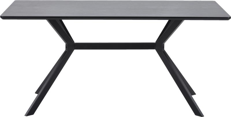 Bruno Spisebord i Sort - Elegant Minimalistisk Design