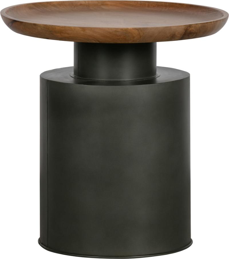 Dua Sort Sidebord H54x53x53 cm