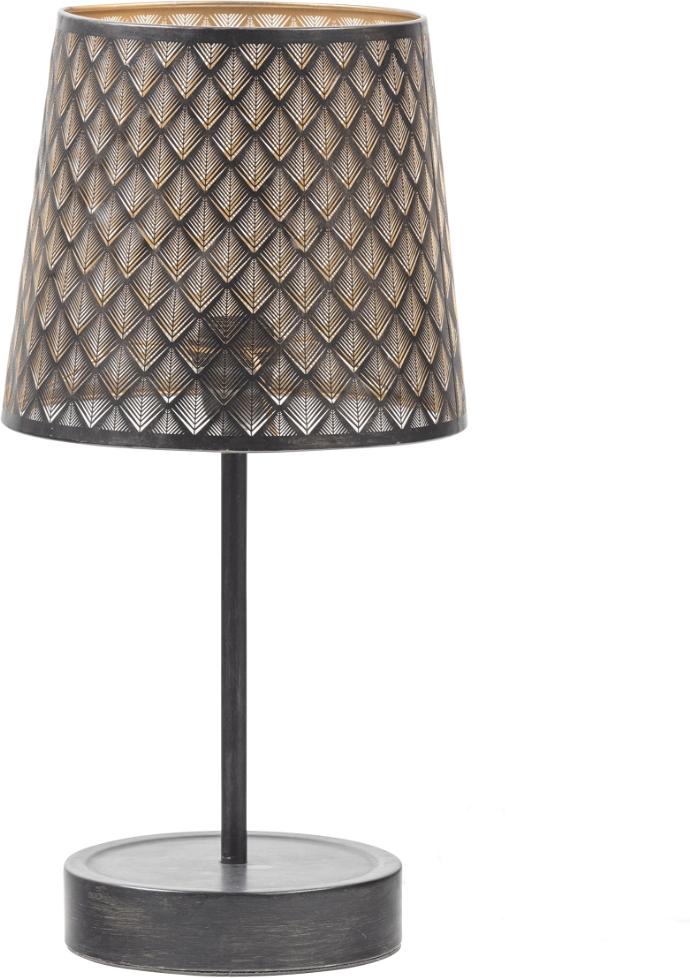 Kars Bordlampe i Sort Messing - Elegance til Dit Hjem