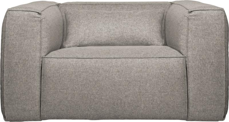 Bean Loungestol i Lysegrå - Elegant Komfort til Dit Hjem
