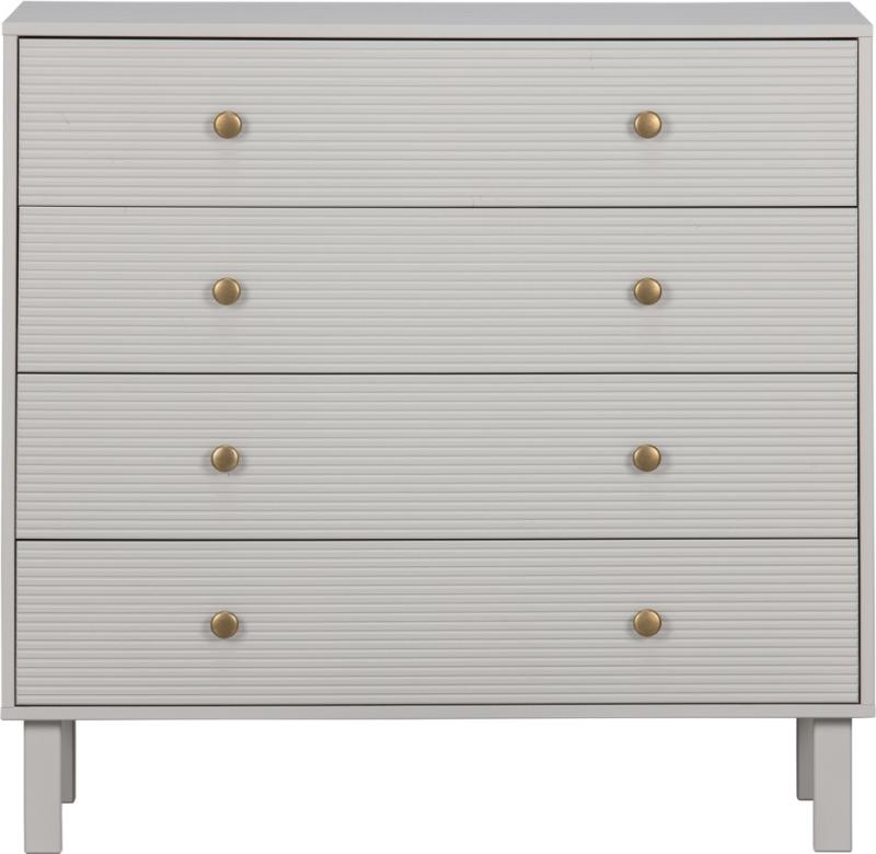Madu Kommode Grå H91x52x94 Fyrretræ Metal
