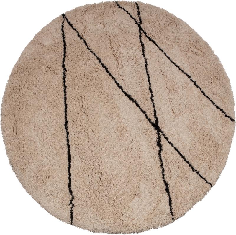 Cleo Tæppe Hvid 200x200