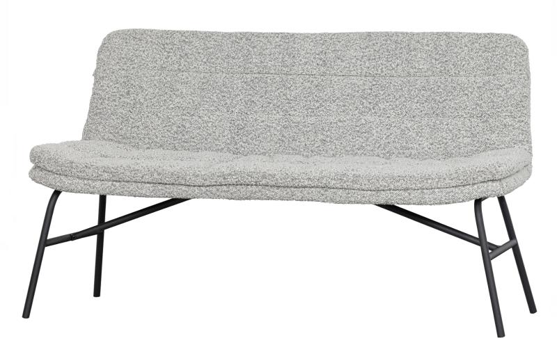 Lucy Bænk Grå H87x67x150