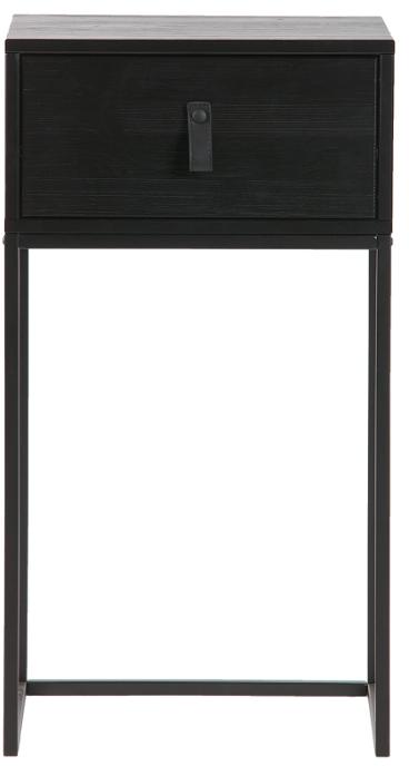 Zola Sengebord i Sort - Elegant og Funktionelt Design
