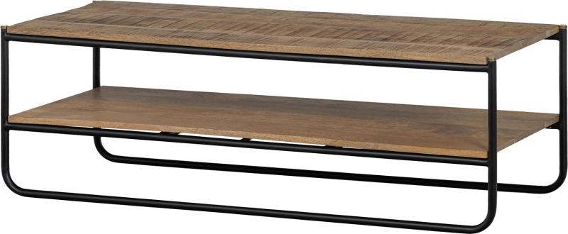 Rikkie Sofabord i Natur - Rustik Mangotræ Design