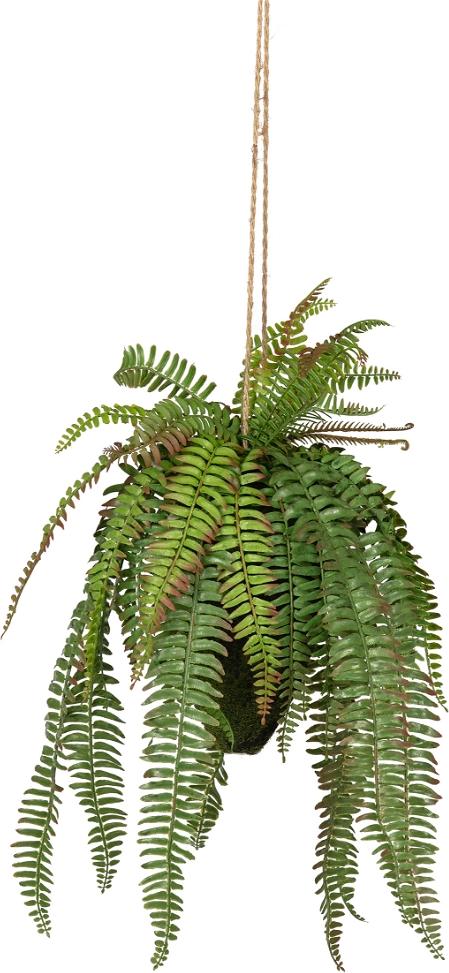Kunstig Grøn Fern Plante - Naturlig Skønhed Uden Vedligeholdelse