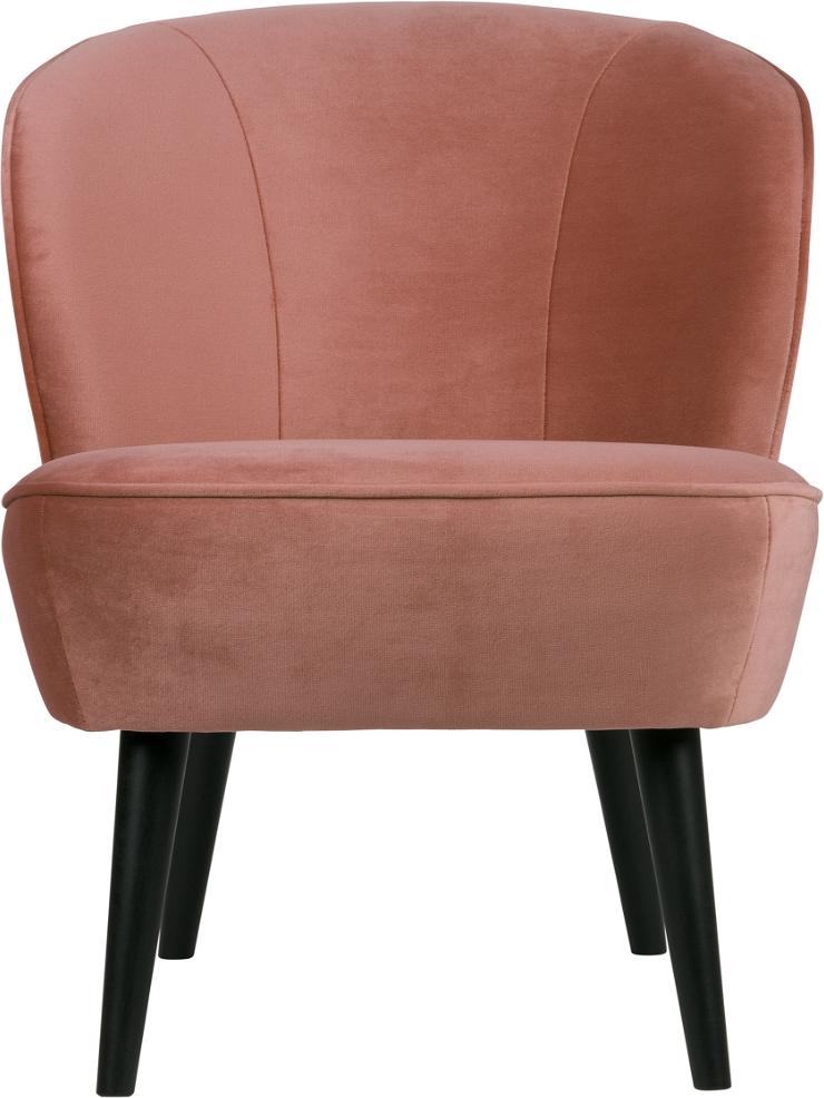 Sara Lænestol i Lyserød - Elegant Design til Dit Hjem