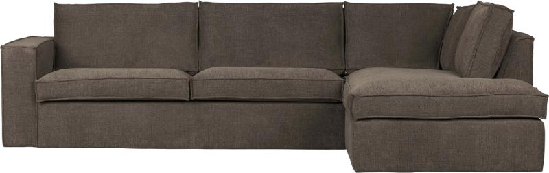 Freddie Hjørnesofa Højrevendt Mørkegrå - Moderne Elegance